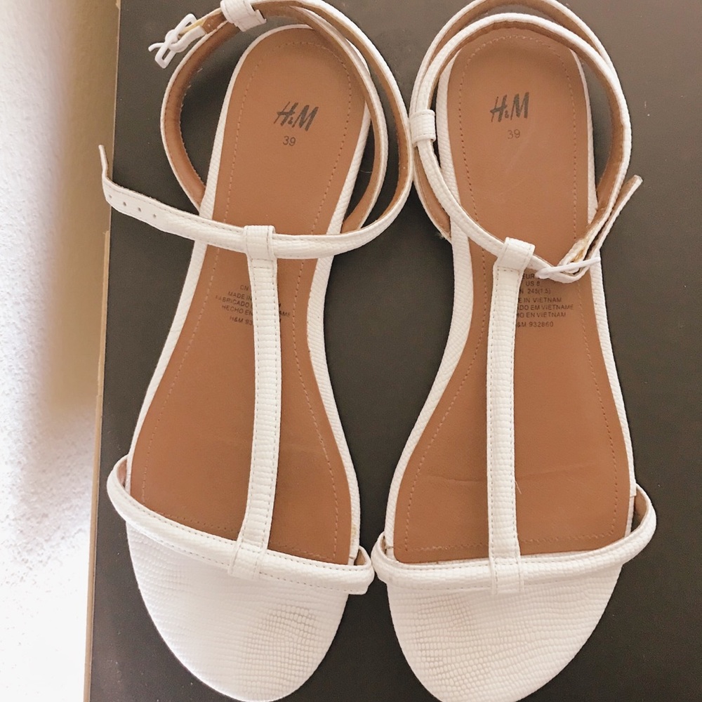 White Sandals